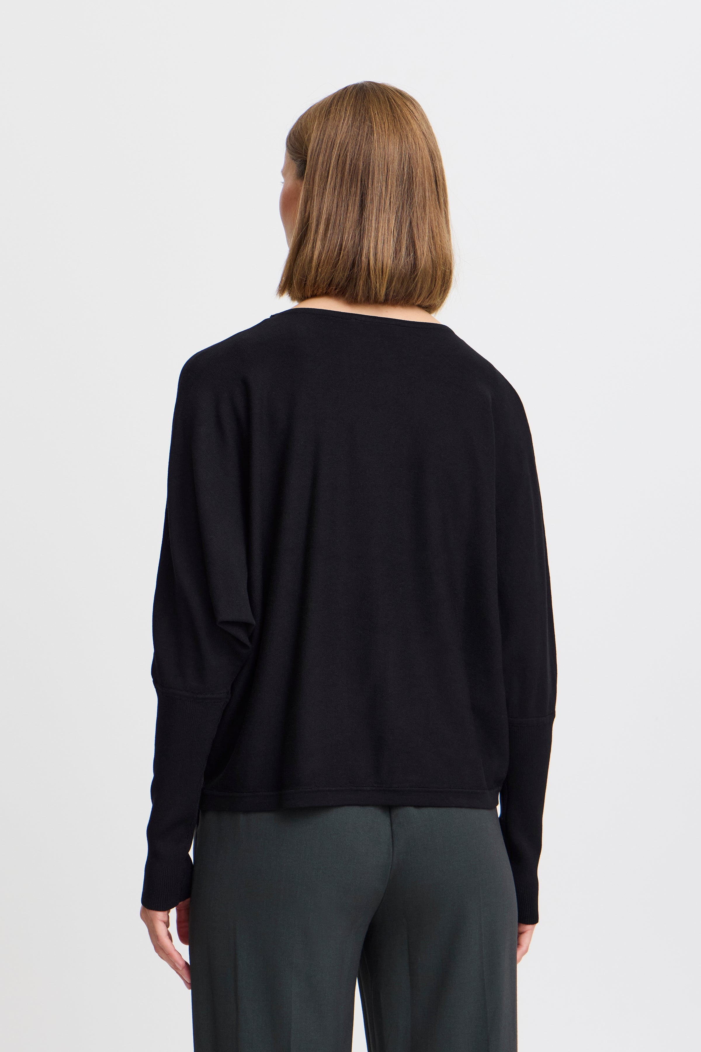 Morla Black Batwing Jumper - 20814389