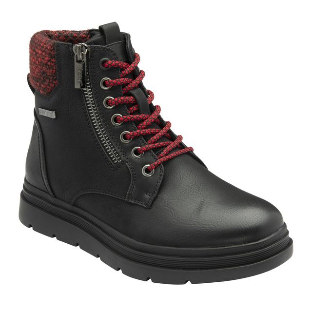 Saundra Black Boots - ULB387BB