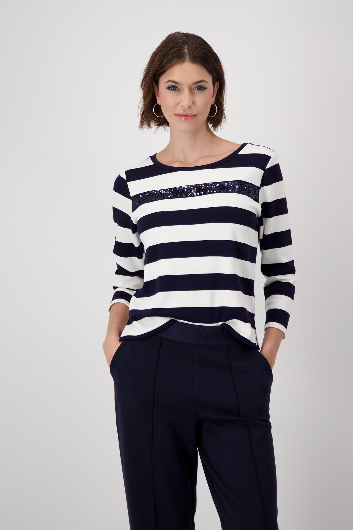 Deep Ocean Striped Top - 409136