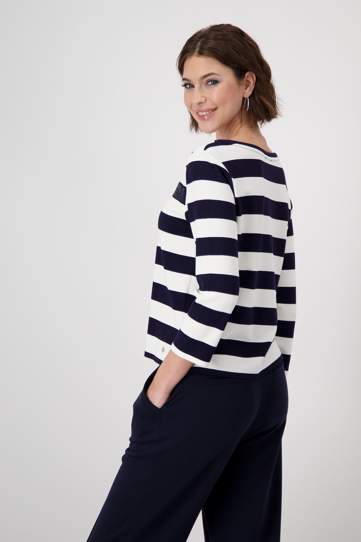 Deep Ocean Striped Top - 409136