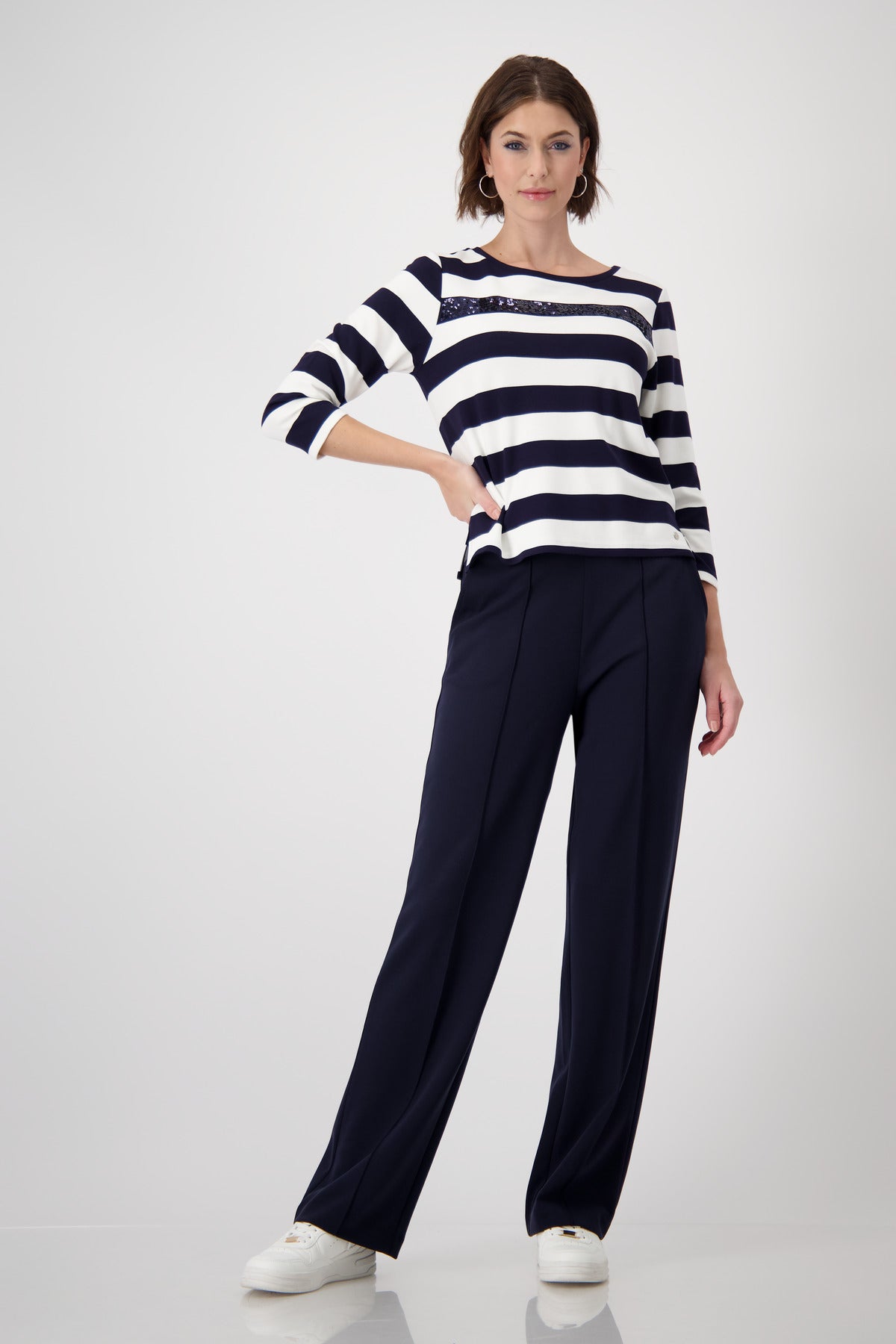 Deep Ocean Striped Top - 409136