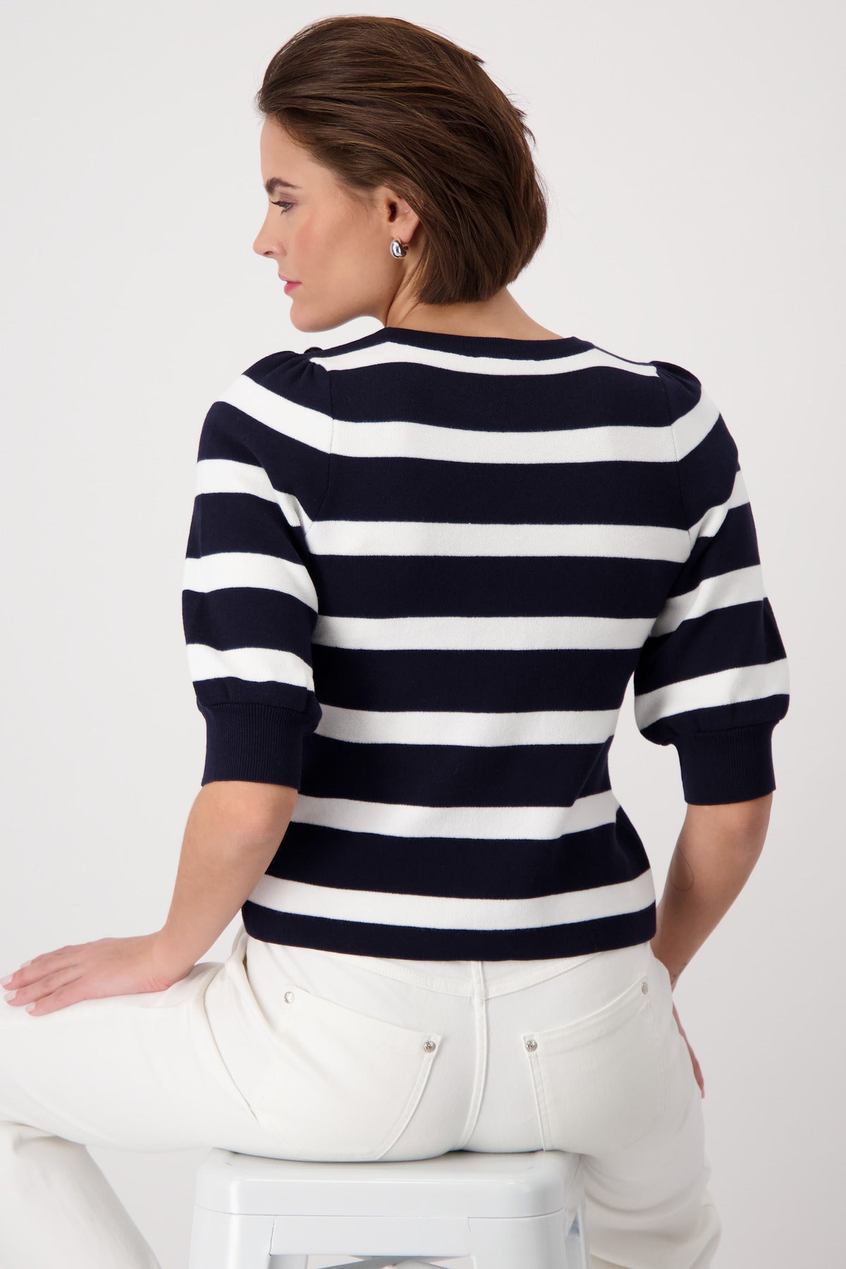 Deep Ocean Stripe Sweater - 409232