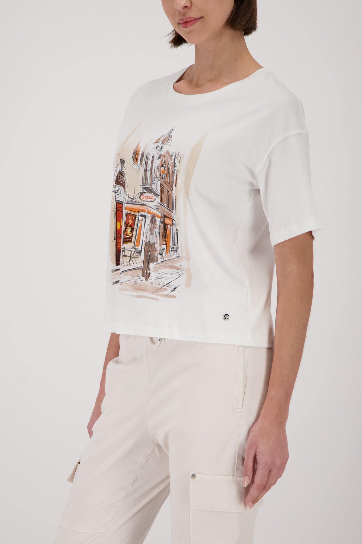 Off White City Print T-Shirt - 410087