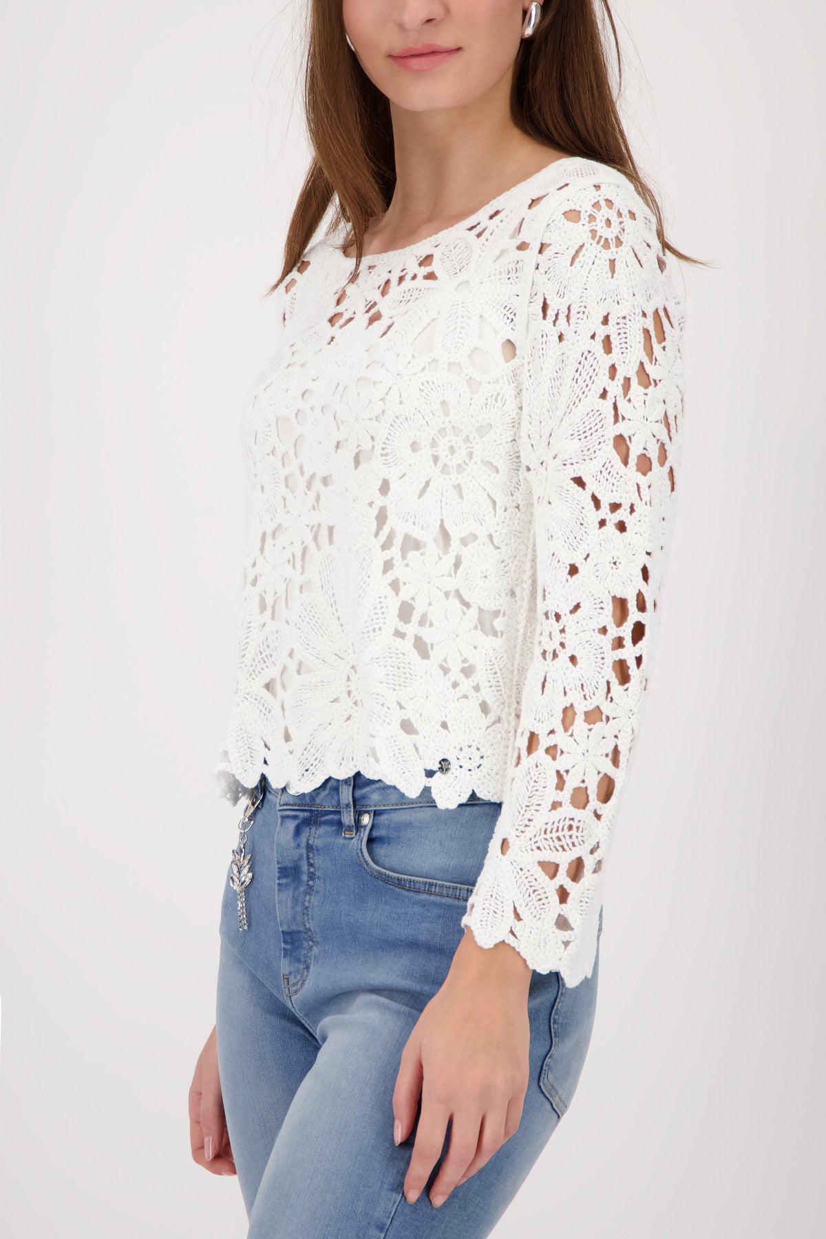 Off White Pullover - 410237