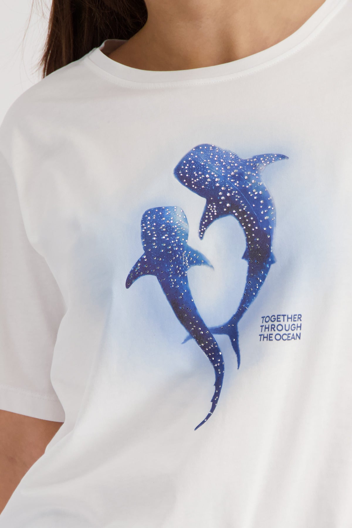 Whale Print Top - 410624