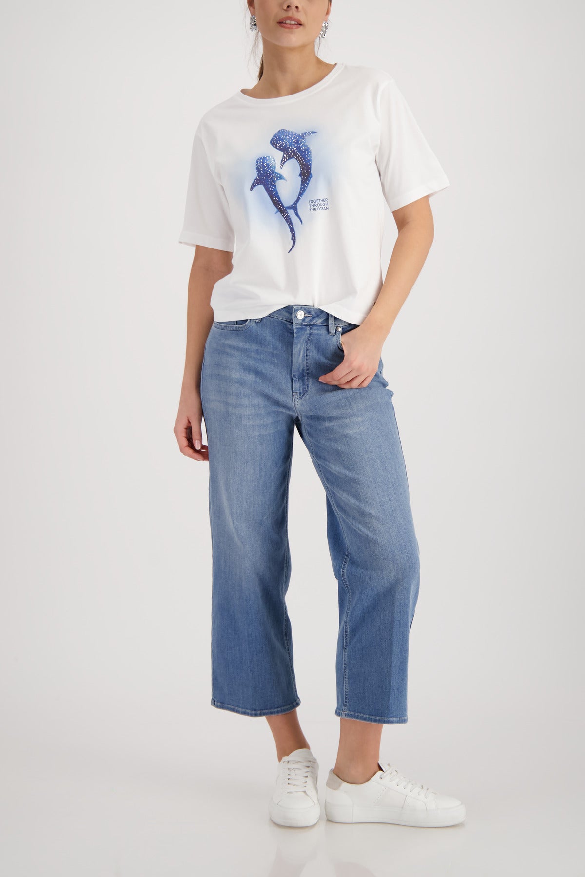 Whale Print Top - 410624