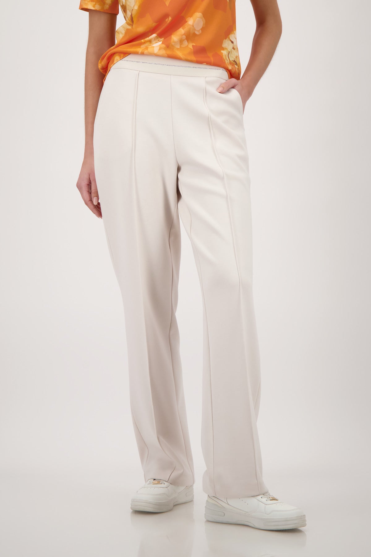 Champagne Beige Pants - 410347