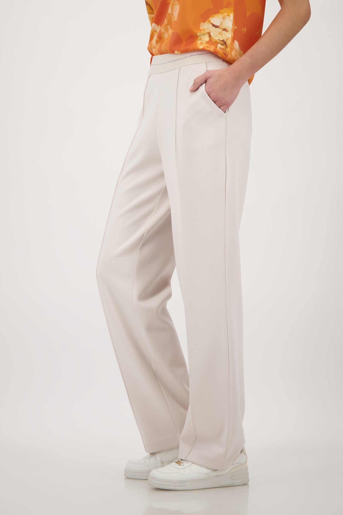 Champagne Beige Pants - 410347