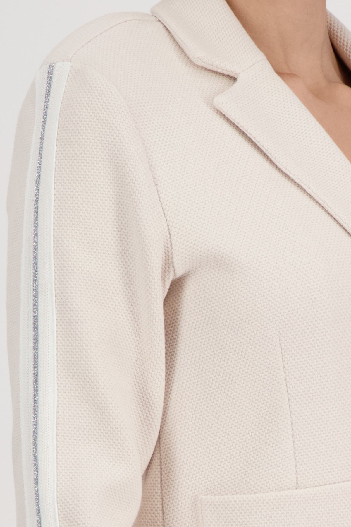 Champagne Beige Blazer - 410381