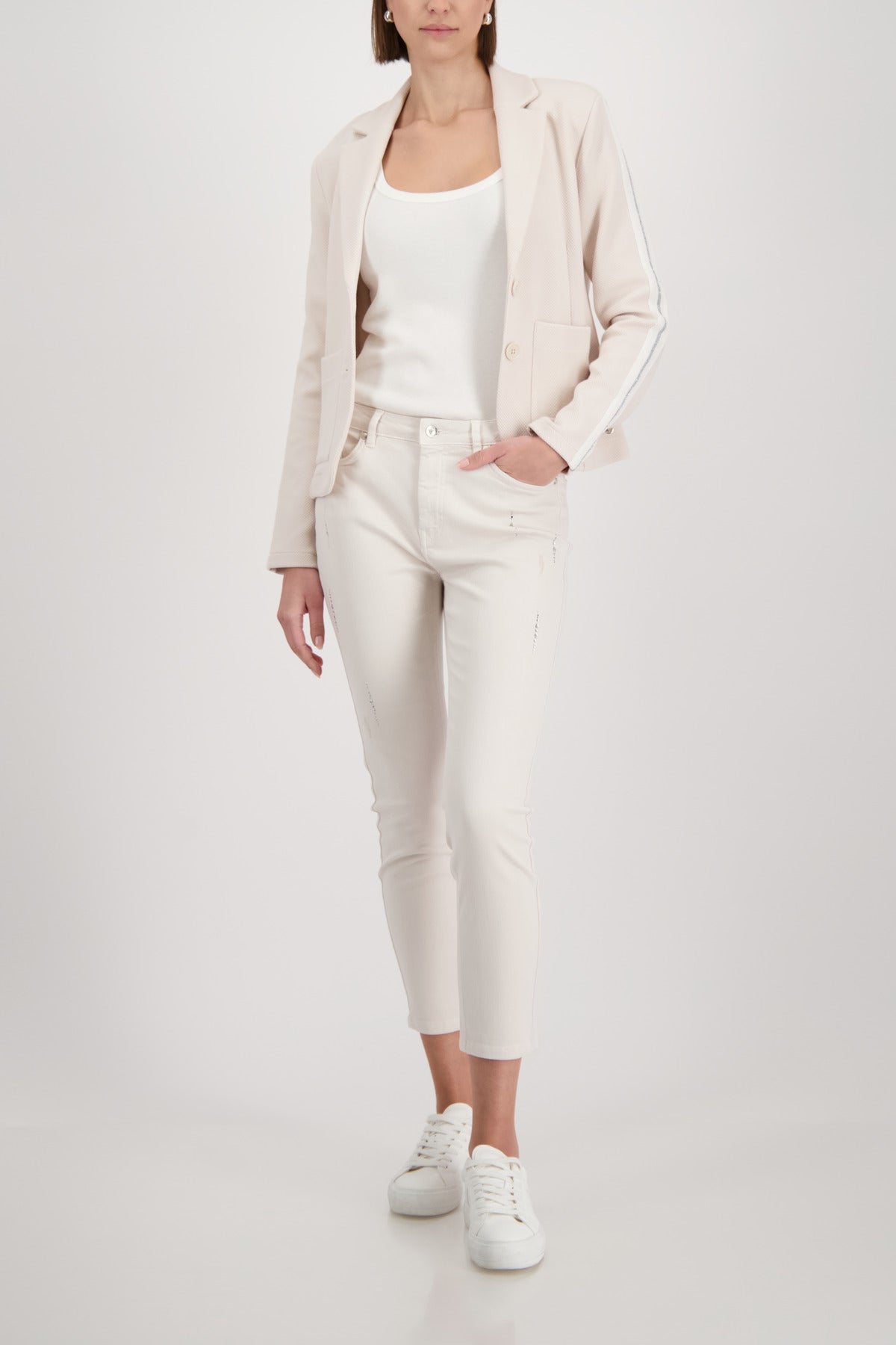 Champagne Beige Blazer - 410381
