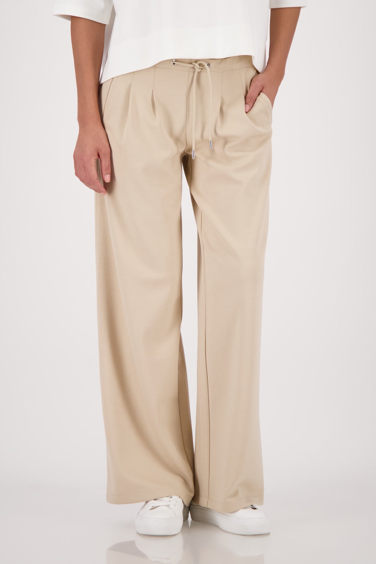 Sand Drawstring Pants - 410337