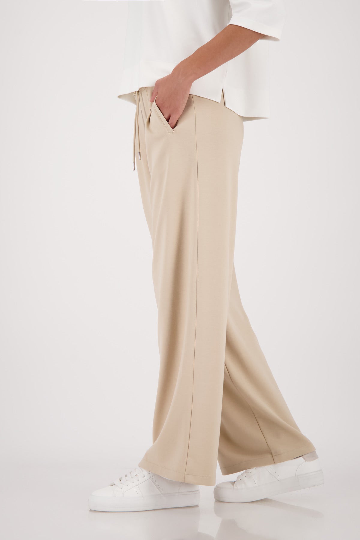 Sand Drawstring Pants - 410337