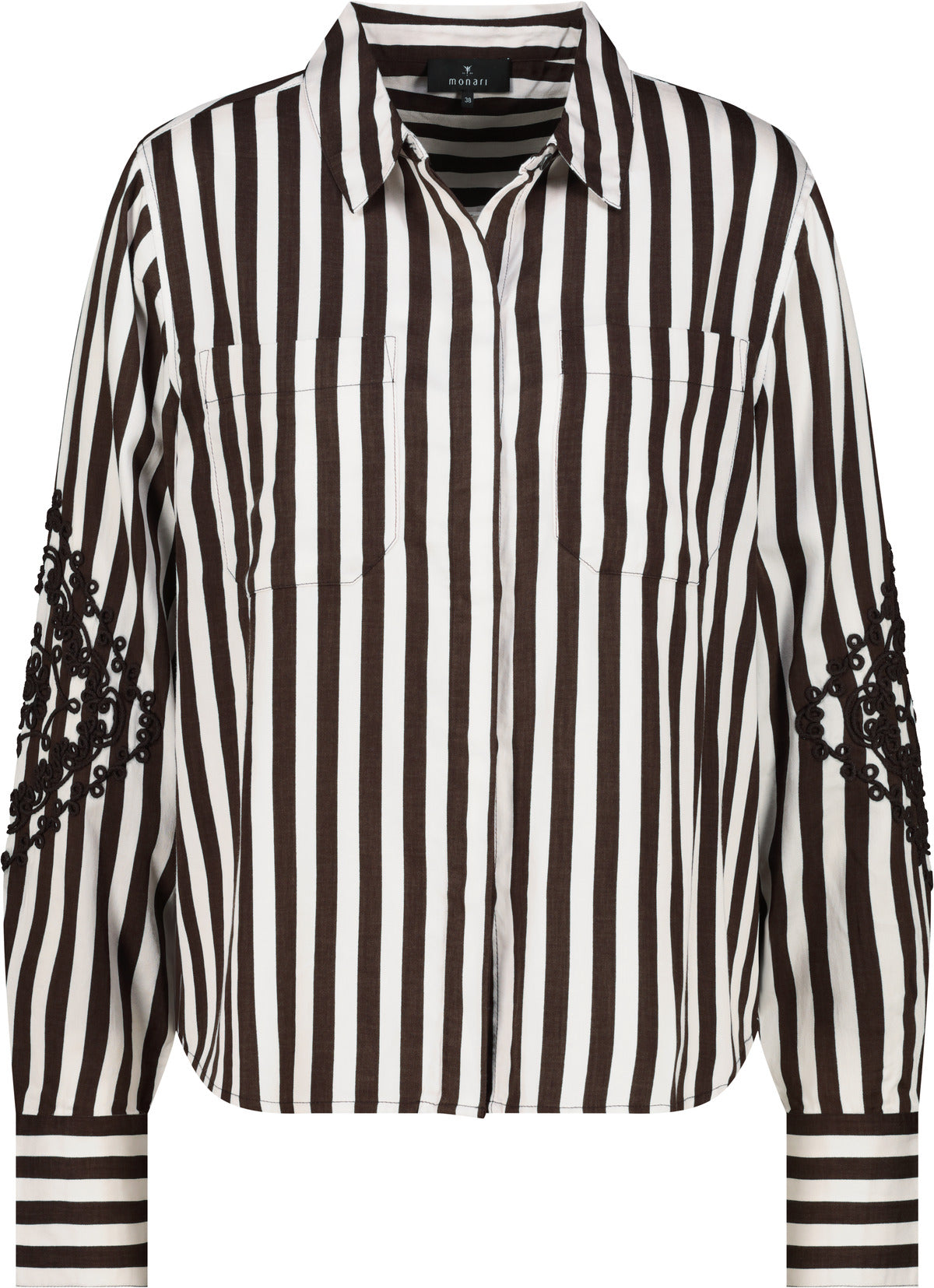 Dark Chocolate Striped Shirt - 410252