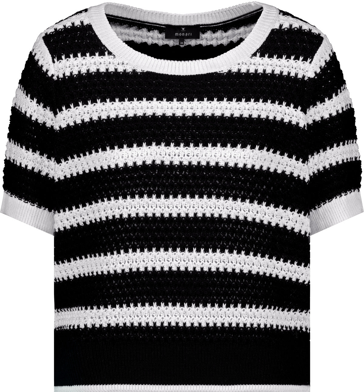Black Striped Sweater - 410882