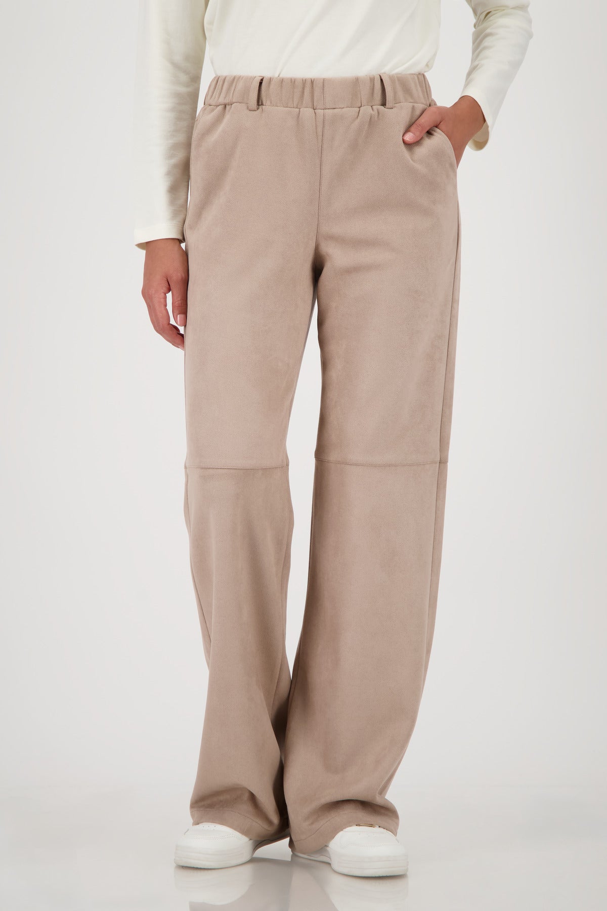 Truffle Faux Suede Trousers - 808781