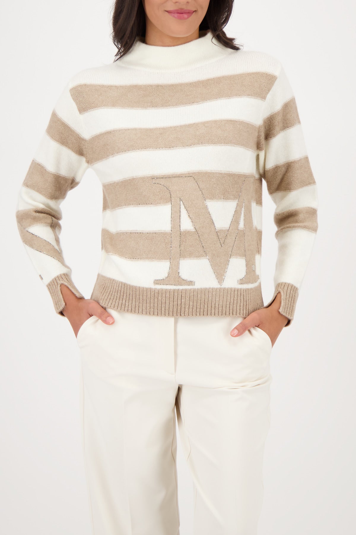 Truffle Stripe Sweater - 809123