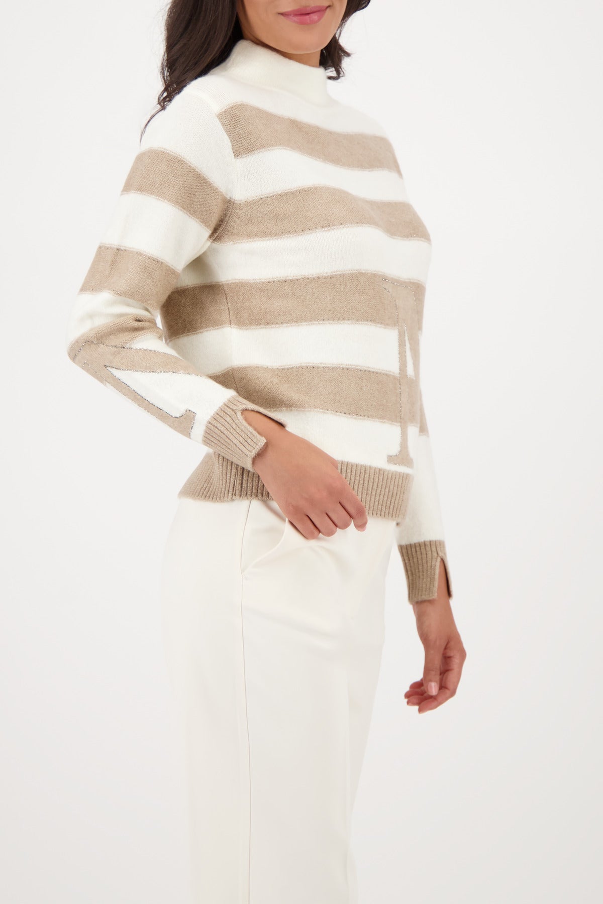 Truffle Stripe Sweater - 809123