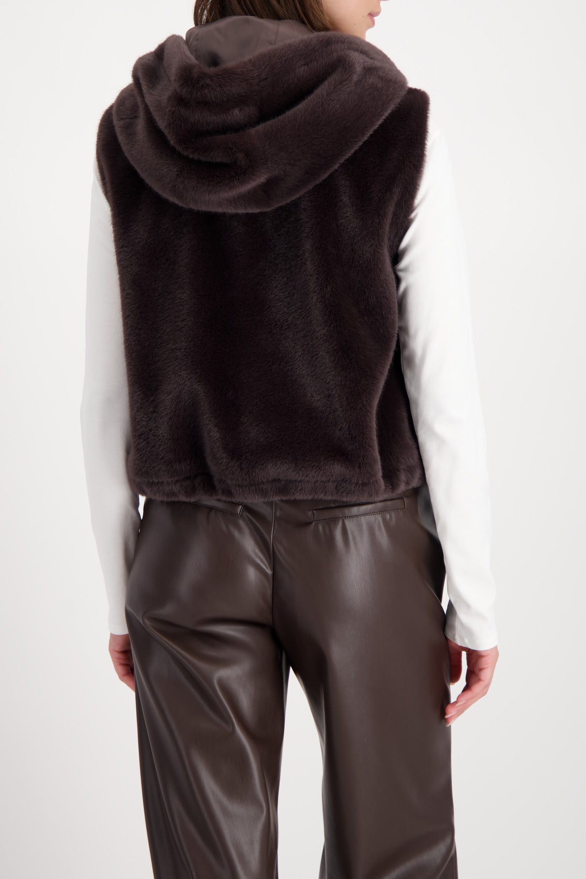 Brownie Faux Fur Waistcoat - 809269