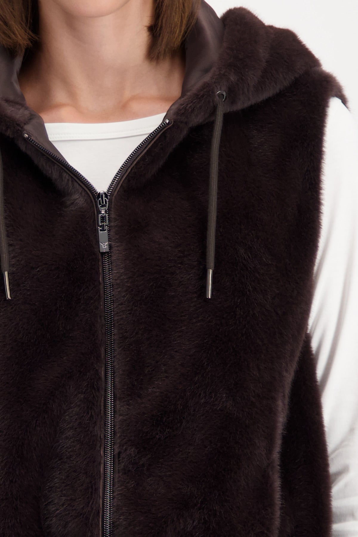 Brownie Faux Fur Waistcoat - 809269