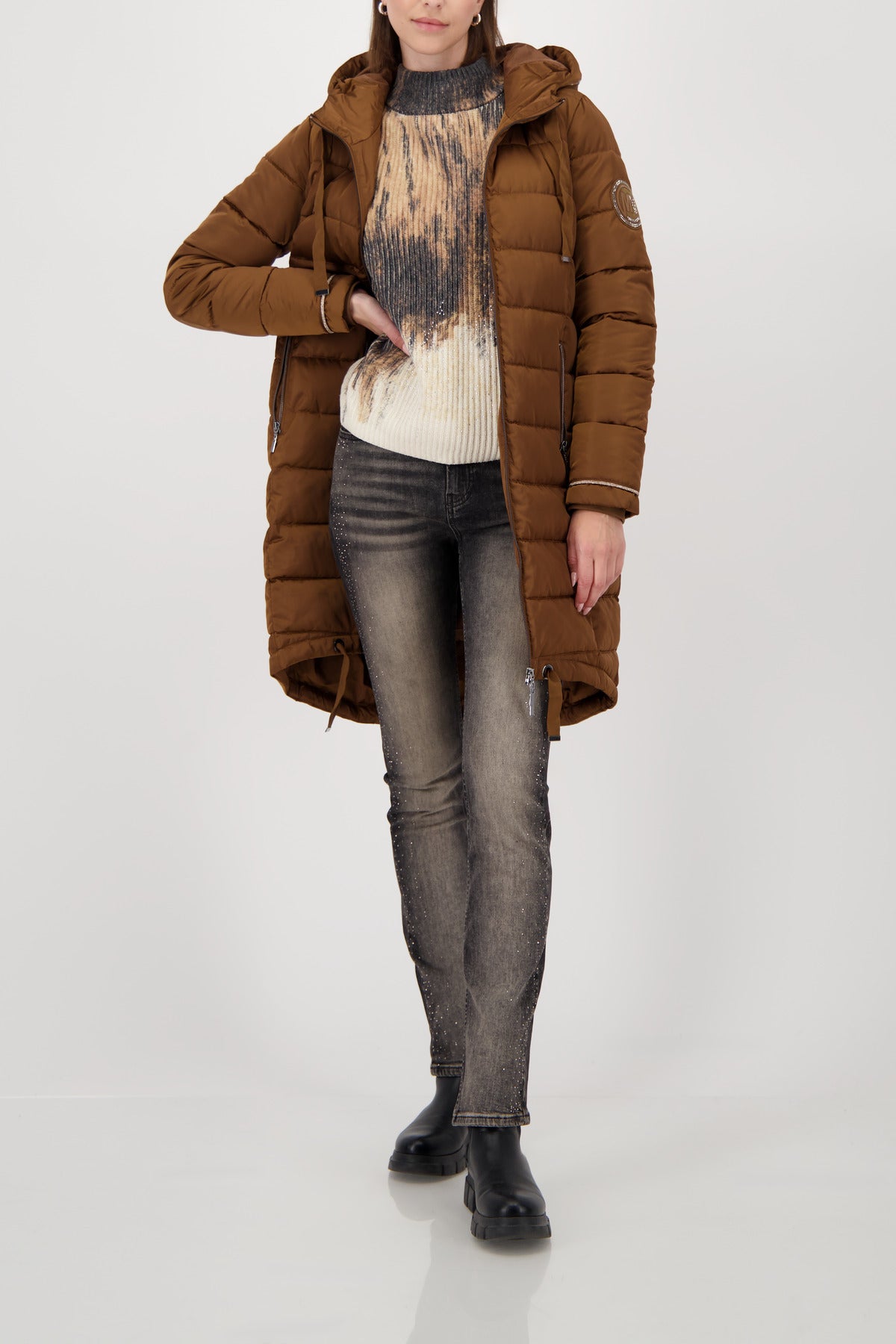 Whiskey Pattern Pullover - 809457