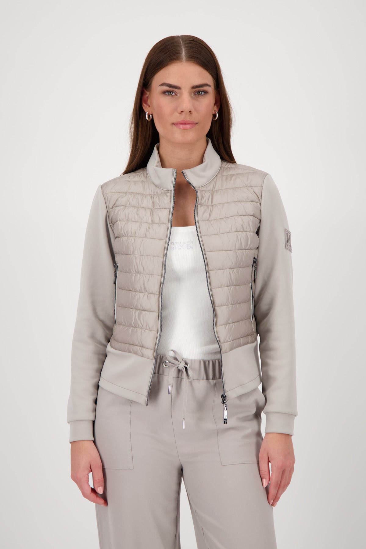 Greige Quilt Jacket - 808765