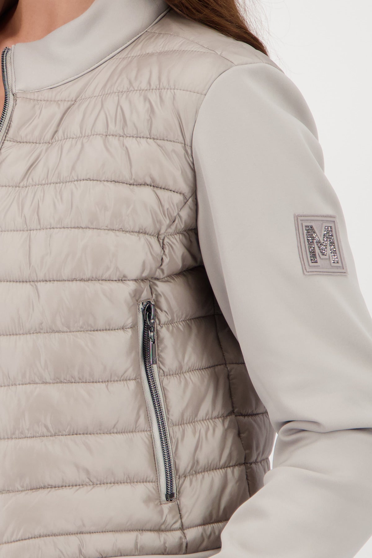 Greige Quilt Jacket - 808765