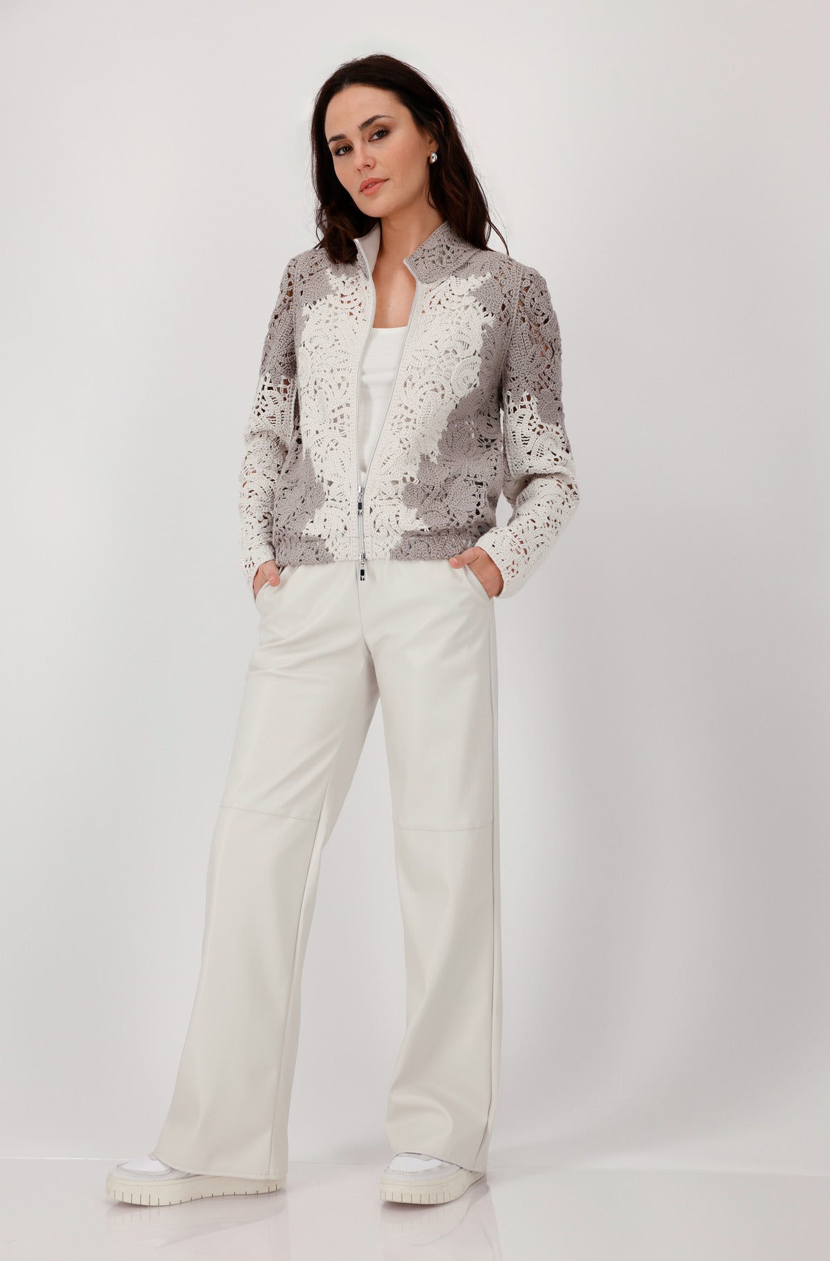 Greige Zip Jacket - 808969