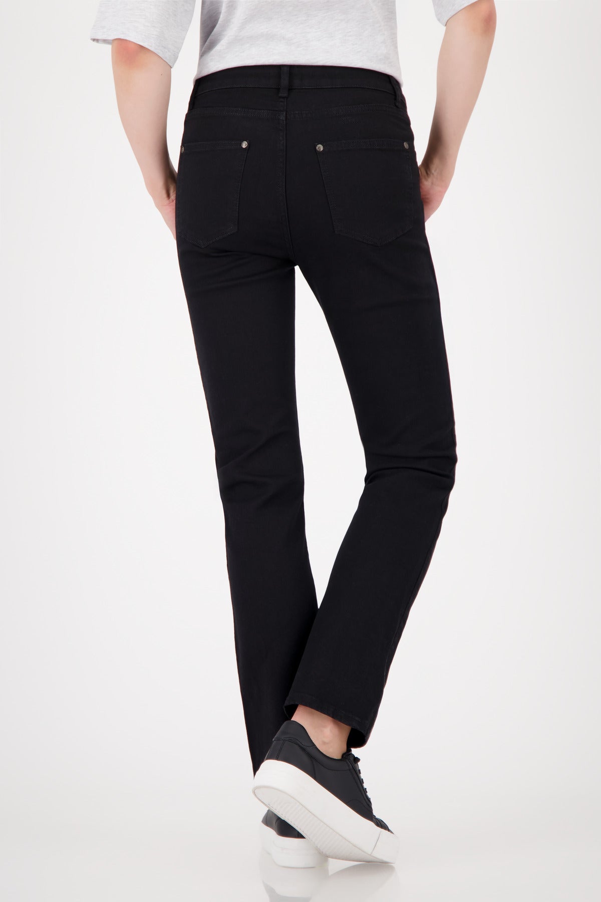 Black Straight Leg Jeans - 808772