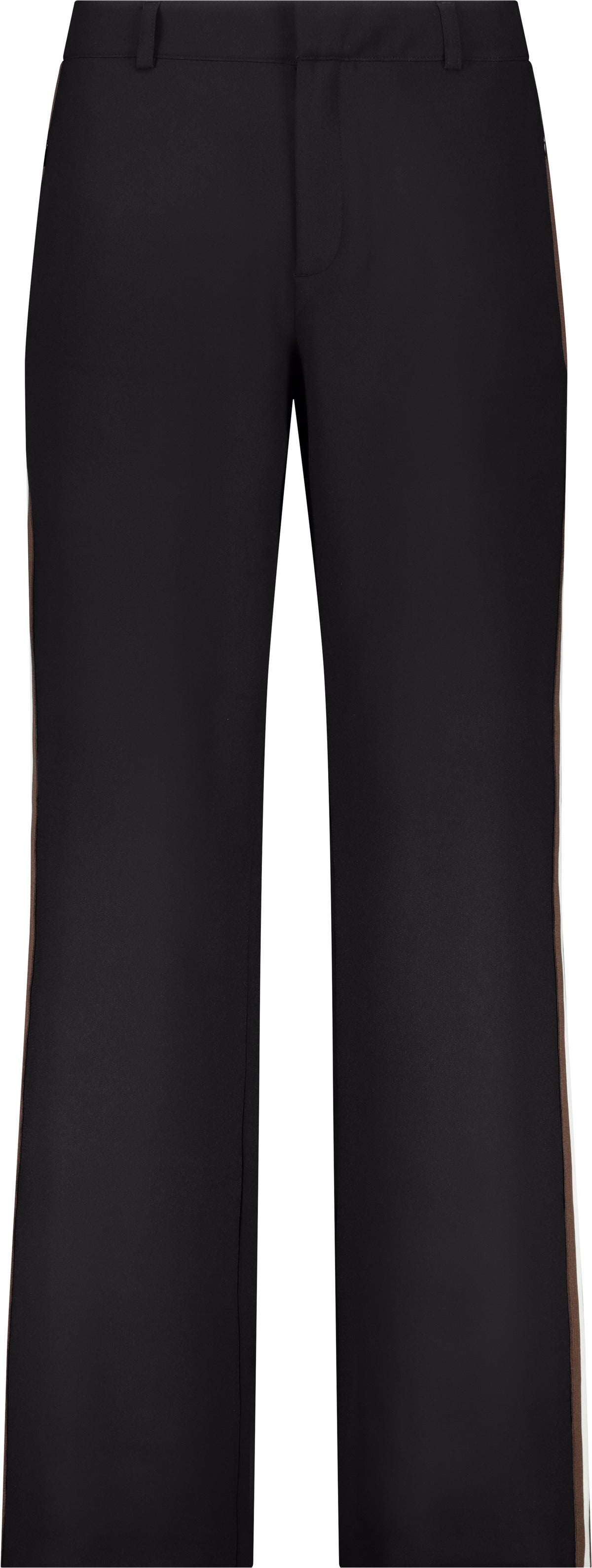 Black Straight Cut Trousers - 809696