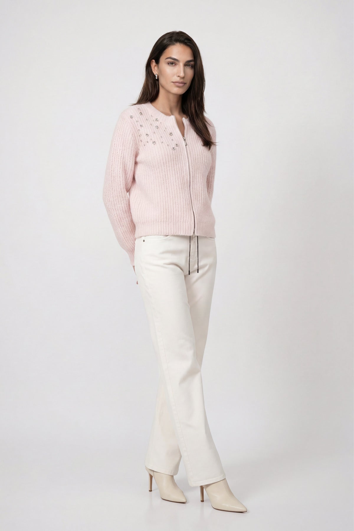 Pearly Wide Leg Jeans - 810112