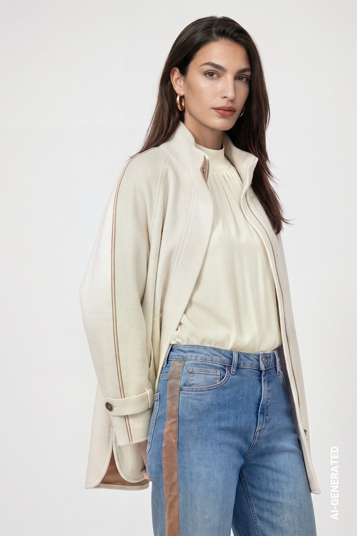 Antique White Jacket - 809951