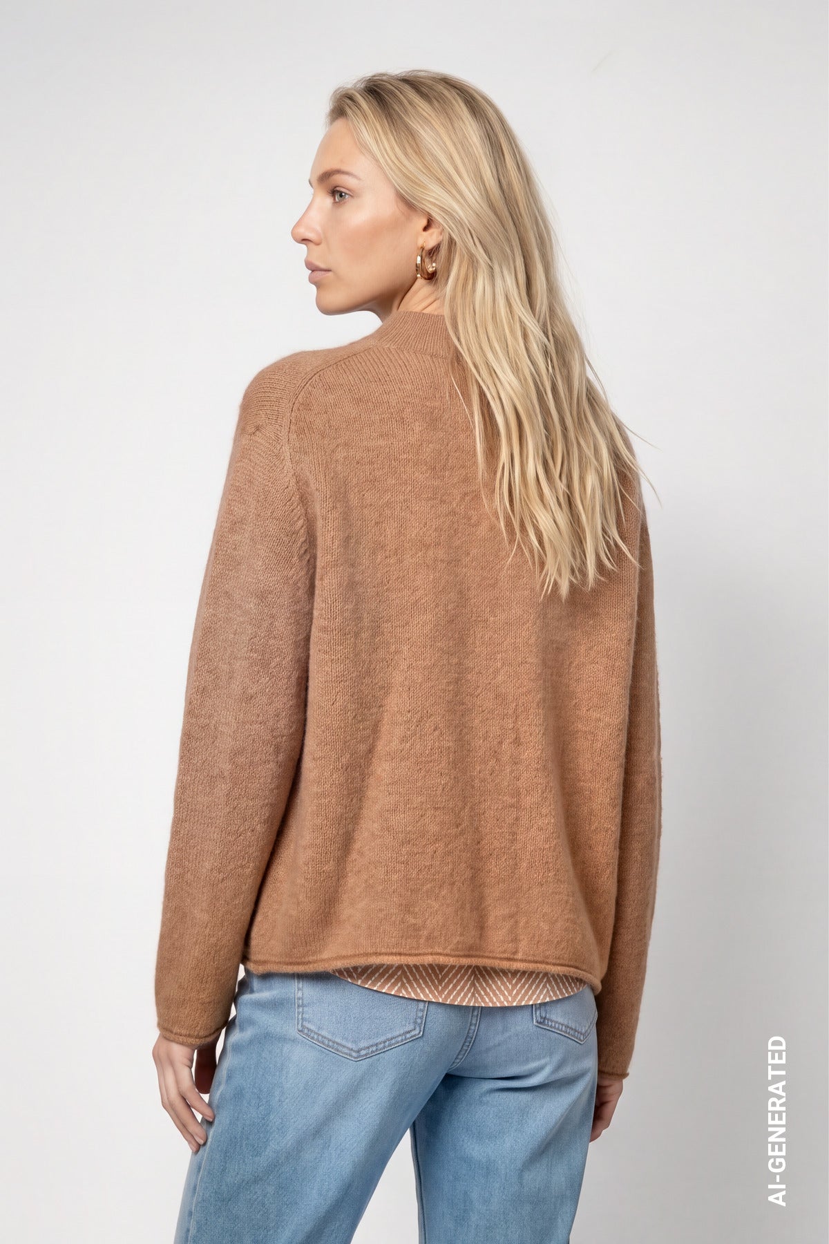 Brown Sugar Fluffy Knit - 809958