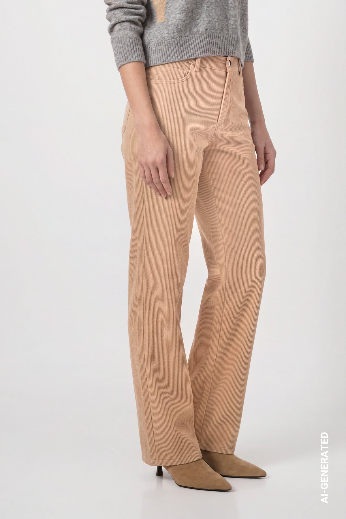 Brown Sugar Cord Trousers - 810126