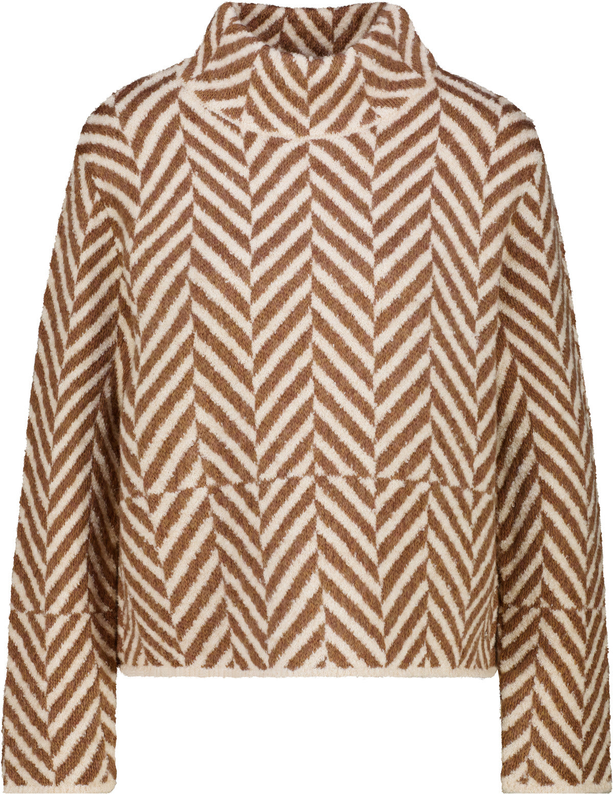 Tiramisu Herringbone Jumper - 810321
