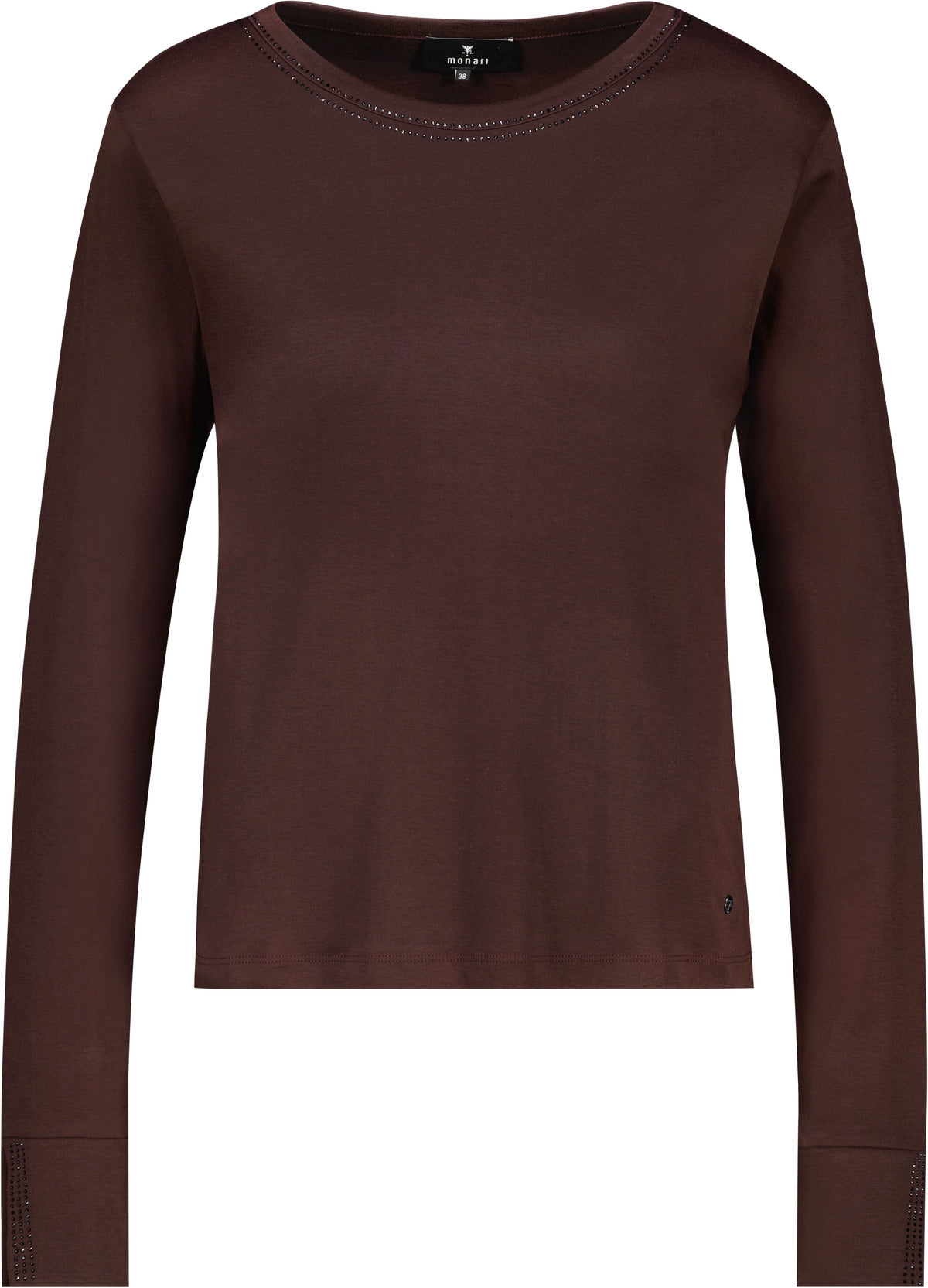 Black Coffee Long Sleeve Top - 810053