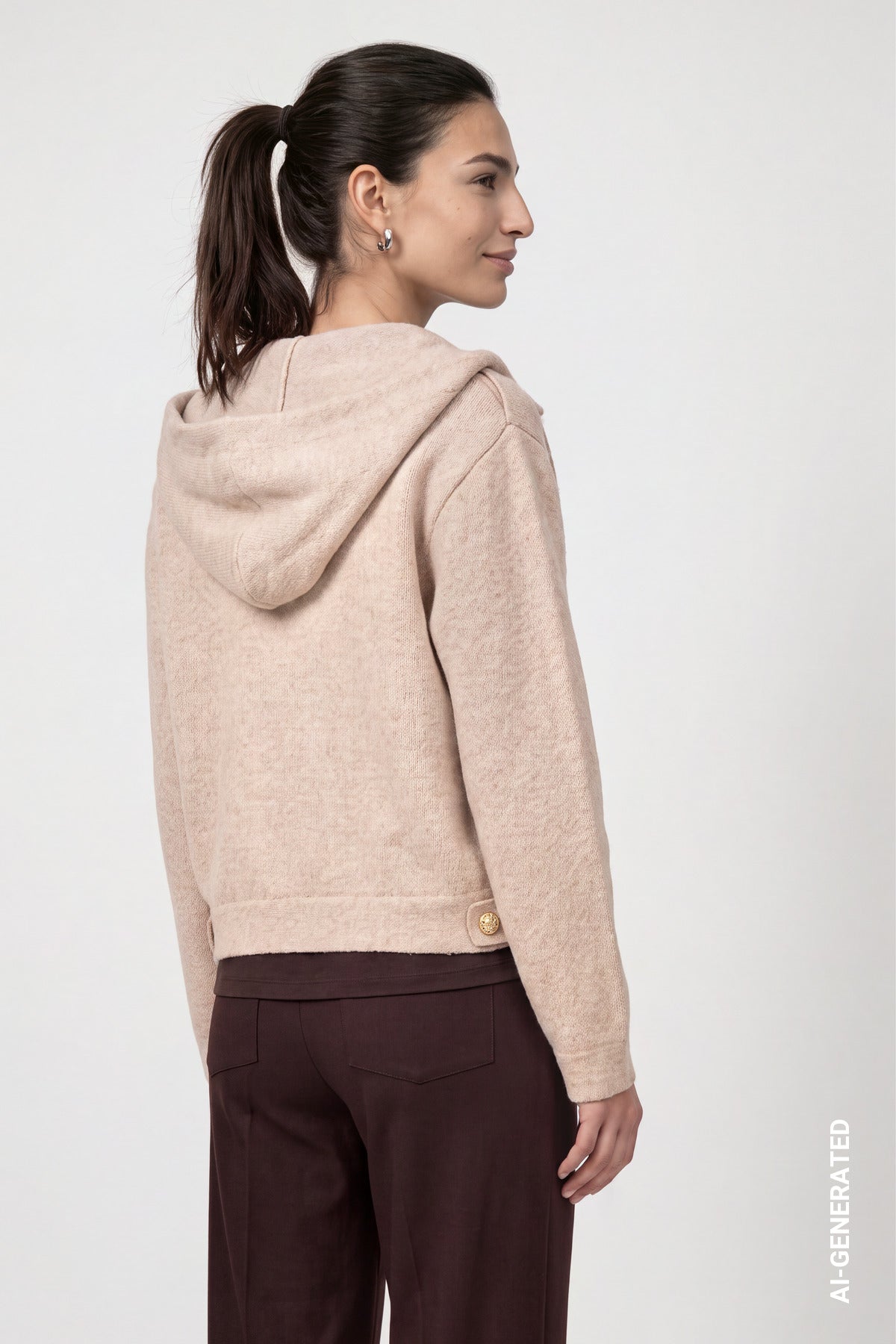 Cappuccino Hooded Jacket - 809894