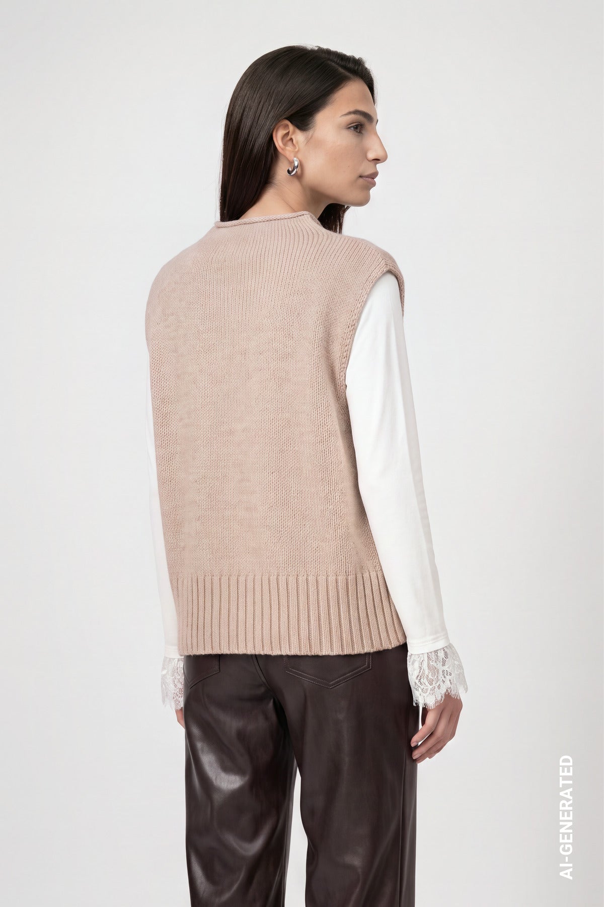 Cappuccino Melange Slipover - 809977
