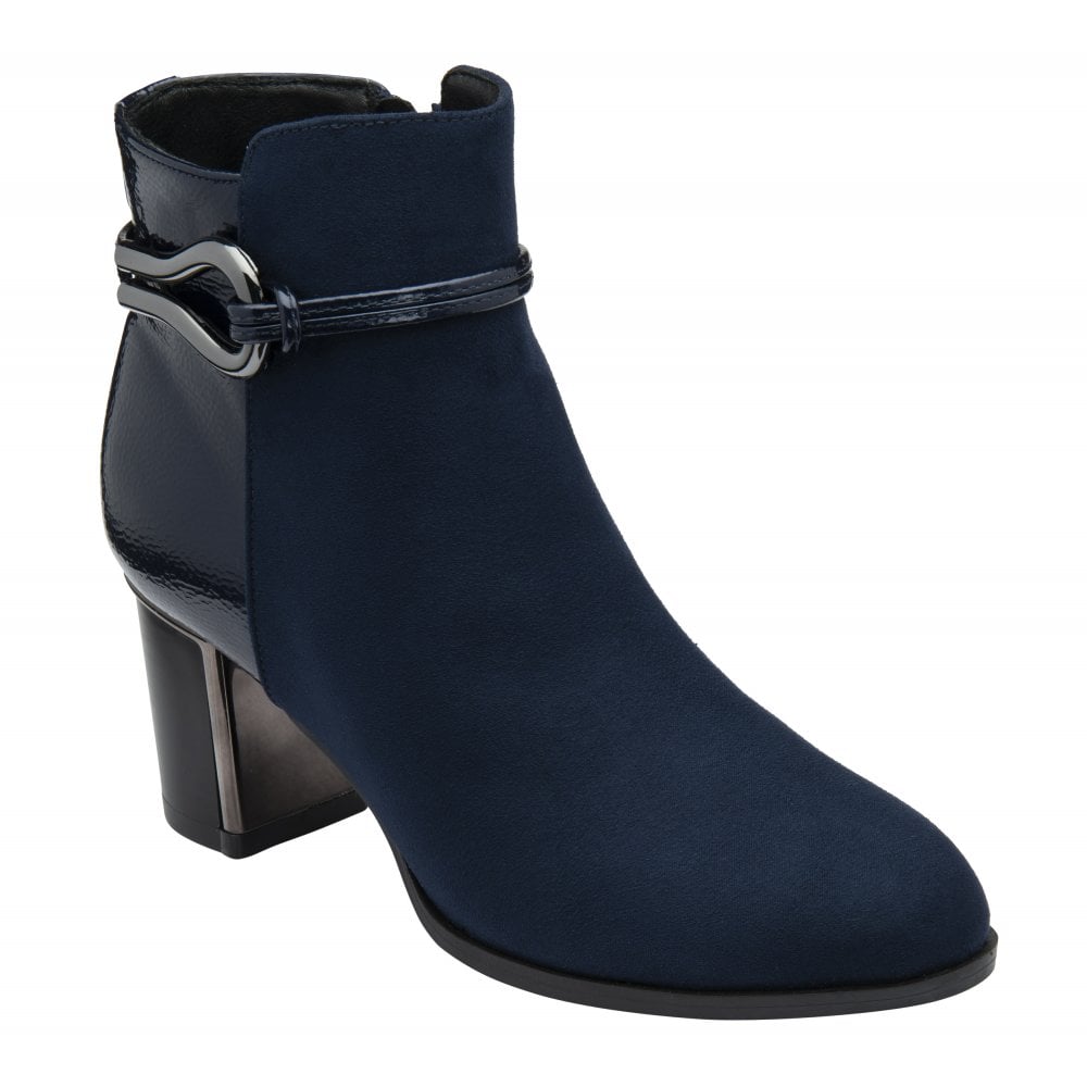 Ebony Navy Boots - ULB401DE