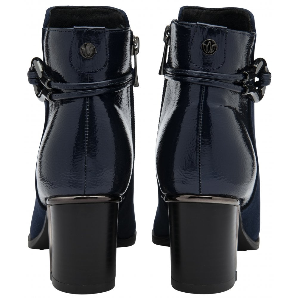 Ebony Navy Boots - ULB401DE