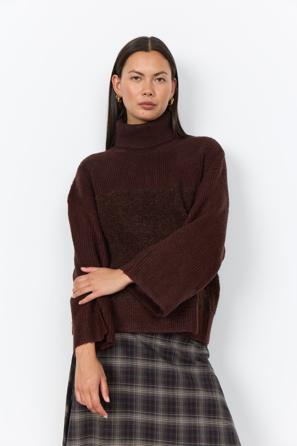 Venche 3 Chocolate Plum Pullover - 33854