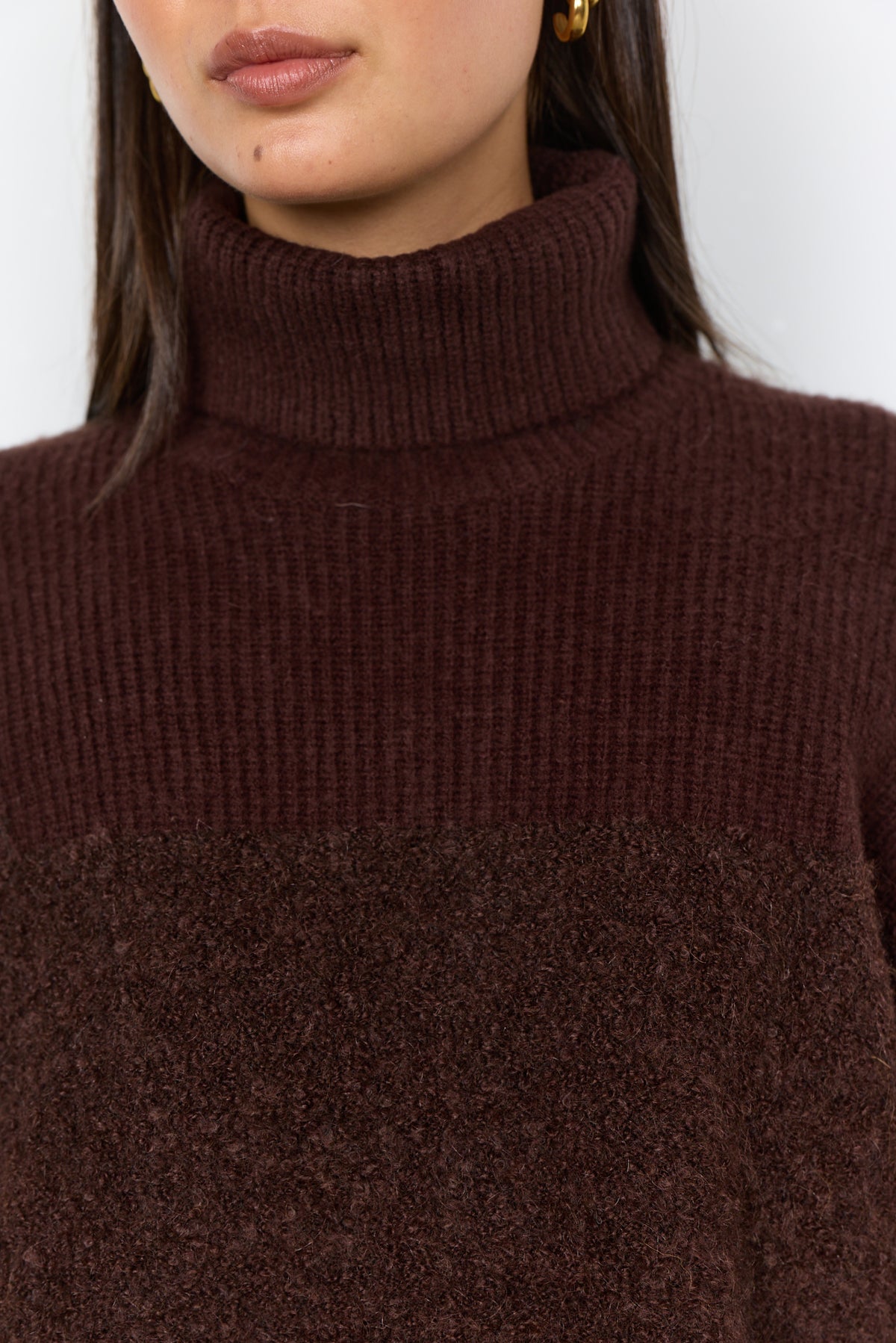 Venche 3 Chocolate Plum Pullover - 33854