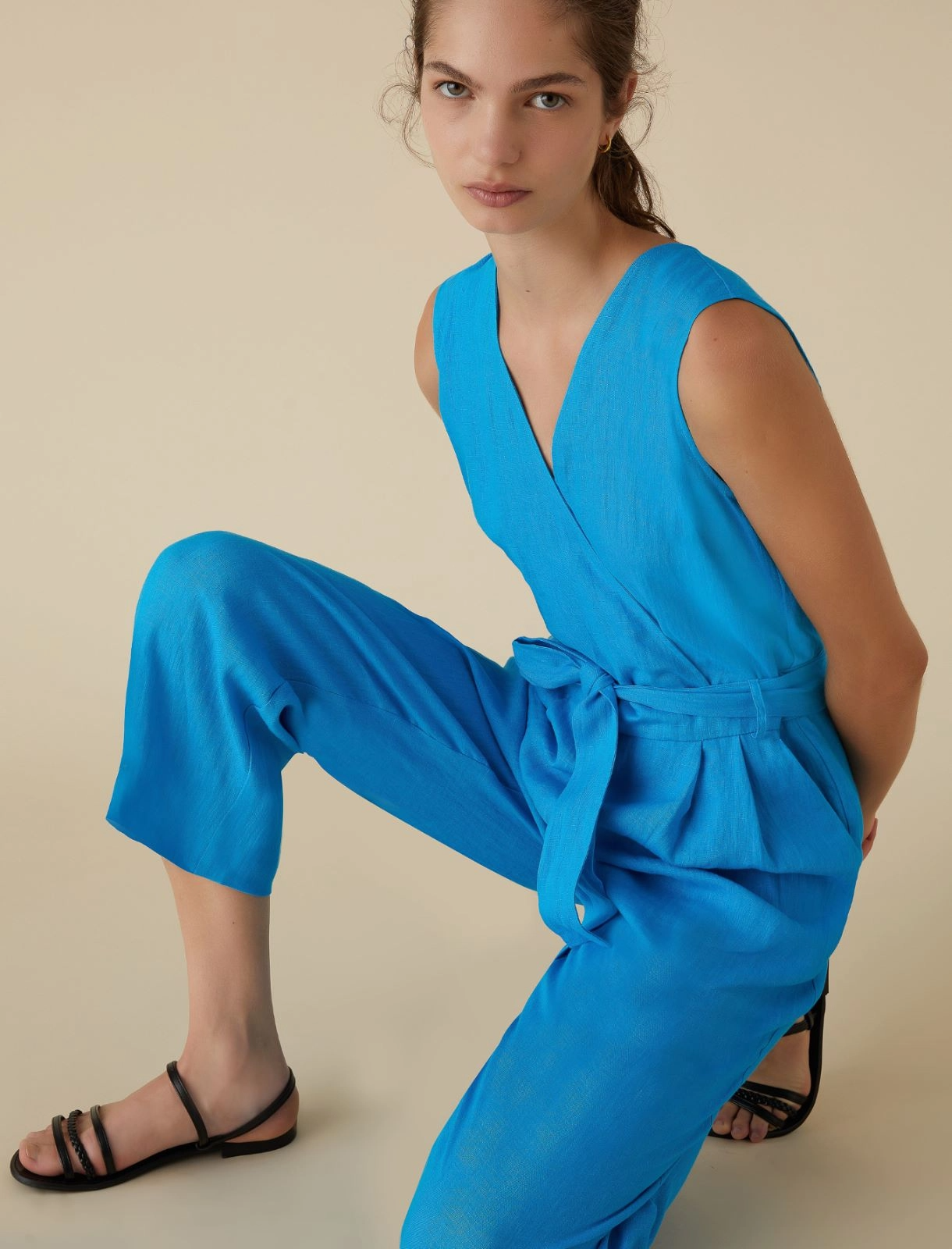 Werner Turquoise Jumpsuit 241524101